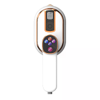 Tevorex 1000W Handgestoomde Kledingstomer, 90° Verstelbare Opvouwbare Stoomstrijkijzer met Digitale Weergave, 2 Strijkmo