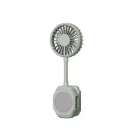 Tevorex 1800mAh draagbare mini magnetische telefoonventilator 4 snelheden aanpasbaar 360° buigbaar TEC koelingsplaat hoo