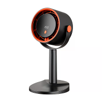 Tevorex 2 In 1 USB Oplaadbare Draagbare Desktop Koelventilator 360° Circulerende 100 Snelheid Aanpasbaar Multifunctionel