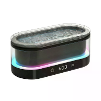 Tevorex 25W 48KHZ Hoge Frequentie Ultrasoon Cleaner 350ml Capaciteit 360° Zichtbare Dubbele Reinigingsmodi Huishoudelijk