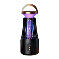 Tevorex 3500V Elektrische Muggenverdelger Lamp 365nm UV Temperatuur Simulatie Duale Aantrekkingssysteem 3 Niveaus Slimme