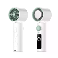 Tevorex 4000mAh draagbare koelventilator 199 versnellingen snelheid verstelbaar lange batterij 2 in 1 oplaadbare draagba