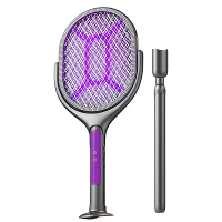 Tevorex 5 In 1 telescopische elektrische muskietennet Mosquito Killer UV maakt gebruik van 90° draaiende automatische va