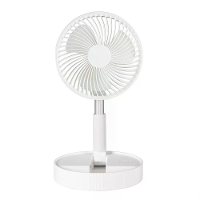 Tevorex 7200mAh telescopische opvouwbare ventilator USB opladen draagbare mini elektrische ventilator slaapzaal buitensh