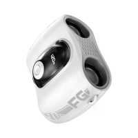 Tevorex draagbare dubbele hoofd riem geplaatste koelventilator 18000rpm 120 snelheden aanpasbaar 360° circulatie 5200mAh