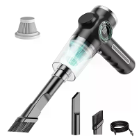 Tevorex Mini Autostofzuiger 290000Pa Digitale Draadloze Auto Krachtige Handheld Multifunctionele Huishoudelijke Schoonma