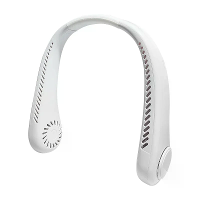 Tevorex Mini Draagbare Bladeloze Nekventilator 800mAh Oplaadbare Luchtkoeler 3 Snelheden Zomer Sportventilators