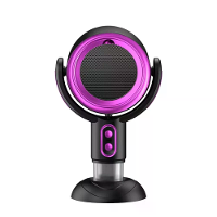 Tevorex USB Huishoudelijke Mini Oplaadbare Desktop Afzuigkap Snelheids Hoekverstelling Negatieve Ionen Uitgang Draagbare