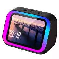 TF26pro Slimme AI speaker Draadloze Bluetooth luidsprekers RGB lichten 4,0 inch scherm LED display 57 mm luidspreker han