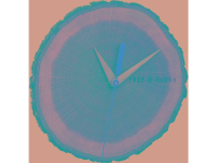TFA Dostmann 60.3046.08 Wandklok Kwarts 17.2 Cm x 18 cm x 4 cm Eiken, Hout Van hout