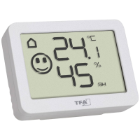 TFA Dostmann 30.5055.02 30.5055.02 Thermo  en hygrometer Wit