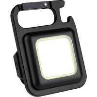 TFA Dostmann 43.2040.01 COB Mini Arbeitsleuchte Werklamp, Campinglamp, Sleutelboslamp, Mini zaklamp LED 350 lm, 180 lm, 40 lm werkt op Li ion oplaadbare