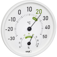 TFA Dostmann 45.2045.02 45.2045.02 Thermo  en hygrometer Wit