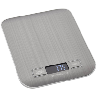 TFA Dostmann AMARETTI Keukenweegschaal Digitaal Weegbereik (max.)=10000 G Zilver 140 x 180 x 20