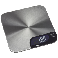 TFA Dostmann CHEESECAKE Keukenweegschaal Digitaal Weegbereik (max.)=5199 G RVS 200 x 200 x 15