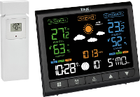 TFA Dostmann CONTRAST 35.1171.01 Draadloos weerstation Verwachting voor 12 tot 24 uur Aantal sensoren max.: 3