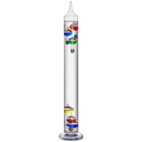 TFA Dostmann Flüssigkeitsthermometer GALILEO GALILEI 18.1019.01.54 Thermometer Transparant