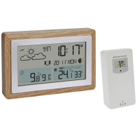 TFA Dostmann Funk Wetterstation OAK 35.1167.54 Draadloos weerstation Verwachting voor 12 uur Aantal sensoren max.: 3