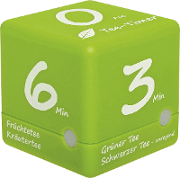 TFA Dostmann Tee Timer Cube Timer Groen Digitaal