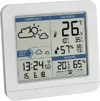 TFA Sky 35.1152.02 Digitaal draadloos weerstation Voorspelling voor 2 dagen
