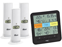 Draadloze thermo  en hygrometer TFA Weatherhub SmartHome System Klima@Home 30.3060 Zwart