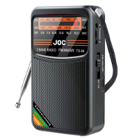 TG 66 Draagbare Radio AM FM SW Pocket Radio met Oplaadbare Batterij Goede Ontvangst Ondersteunt Bedrade Oortelefoon Mini