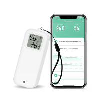 TH13 Tuya WiFi Temperatuur  en Vochtigheidssensor met LCD Digitaal Display Binnen Hygrometer Thermometer Slimme Thuis Re