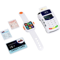 Theo klein 7276 POS terminal en Smart Smart Watch interactief speelgoed met licht, geluid en contactloze betaalfunctie speelgoed voor kinderen vanaf 3 jaar
