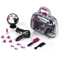 Frisierkoffer Mit Braun Satin Hair 7 Haartrockner