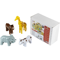 Theo Klein Funny Puzzle   Magnetische puzzel 8 dieren