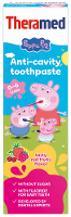 Theramed Junior Peppa Pig Red Fruits 0 6 Tandpasta
