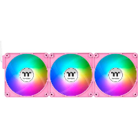 Thermaltake CT120 EX ARGB Sync PC Cooling Fan Pink (3 Fan Pack) case fan