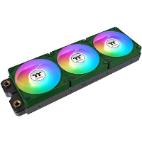 Thermaltake CT120 EX Reverse ARGB Sync PC Cooling Fan Racing Green (3 Fan Pack) case fan