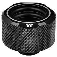 Thermaltake Pacific C PRO G1/4 PETG Tube 16mm OD Compression   Zwart