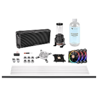 Thermaltake Pacific M240 D5 Hard Tube Water Cooling Kit 4 pin aansluiting