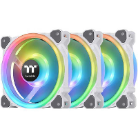 Thermaltake Riing Trio 12 RGB Radiator Fan White TT Premium Edition case fan