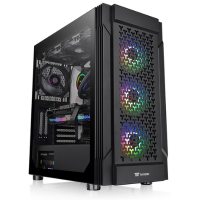 Thermaltake Versa T27 TG ARGB 2x USB A 3.2 (5 Gbit/s), Audio, Window kit