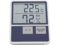 Thermo  en hygrometer Basetech BTTH 1014 BT 1680895 Wit