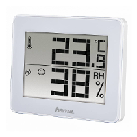 Hama TH 130 Thermo  en hygrometer Wit
