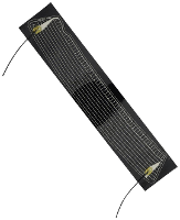 Thermo TECH Polyester Verwarmingsfolie 42 V 55 W (l x b) 340 mm x 55 mm
