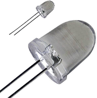 Thomsen LED 10 40.000W Bedrade LED Wit Rond 10 mm 40000 mcd 20 ° 30 mA 3.6 V