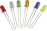 Thomsen LED 5 BL 1,8 GB/GN 35 Bedrade LED Geel, Groen Rond 5 mm 35 mcd 130 ° 3.5 V