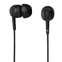 Thomson EAR3005BK In Ear oordopjes Kabel Zwart Headset