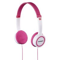 Thomson HED1105P Kinder Koptelefoon Wit, Roze
