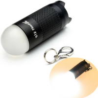 Thorfire Kl02 Pocket Rotate Switch Led Mini Keychain Cr123a
