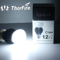 Thorfire Model C1 E26 12w Daywhite Cree Cob Chip Led Smd Light Bulb