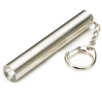 Thorfire Ts3a Xqe 3modes Stainless Steel Pocket Mini Led Keychain Flashlight Aaa