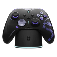 ThundeRobot G80 Ultimate Tri mode Draadloze Gaming Controller met RGB Oplaadstandaard Hall Effect Joystick en Trigger Ga