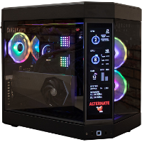 Thunderstorm by Alternate Limited R9   RTX 4090 Hyte Edition Ryzen 9 7950X, RTX 4090, 64 GB, 2x2 TB SSD, 2.5 Gb LAN