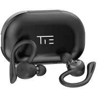 Tie Studio TBE1018 In Ear oordopjes Bluetooth Zwart Waterbestendig, Oorbeugel Sport